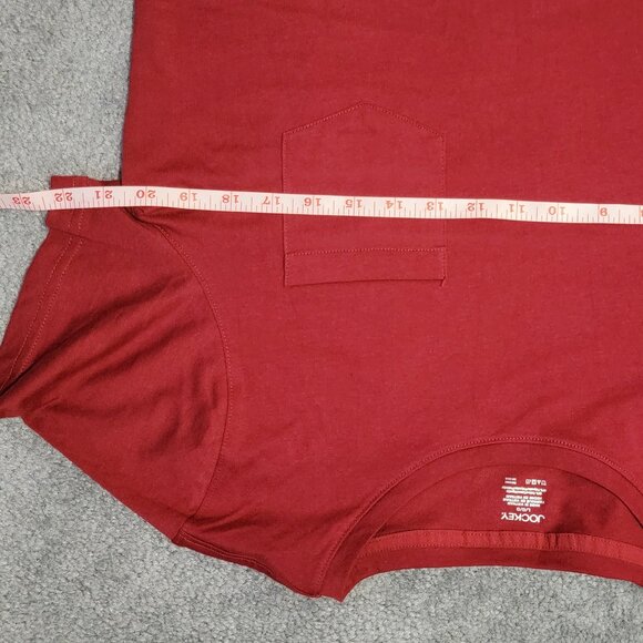 Jockey Casual T-Shirt Dress, Red Resin, Large - Picture 6 of 10